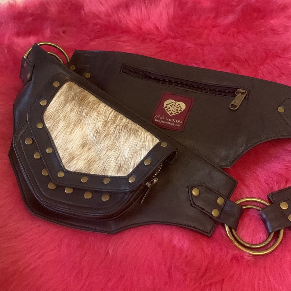 Western Leather Utility Belt